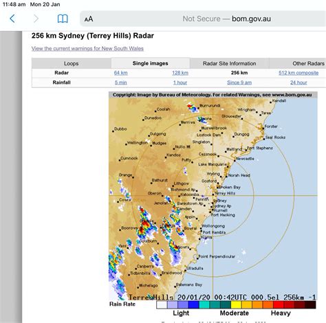 namoi radar 512